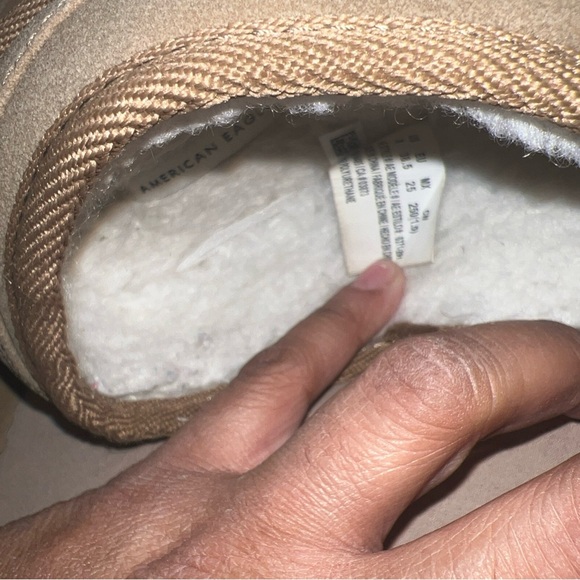 American eagle hangout slip on platform bootie slippers woman’s size 8.5 - Picture 5 of 13